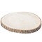 Vintiquewise Barky Natural Wood Slabs Rustic Ornament Slice Tray Table Charger - 12 Inch Dia QI003847-12 - alternate 3